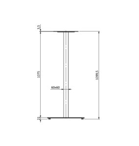 Saponetta-460Q-1100-piedi-regolabili-foto-tecnica-2