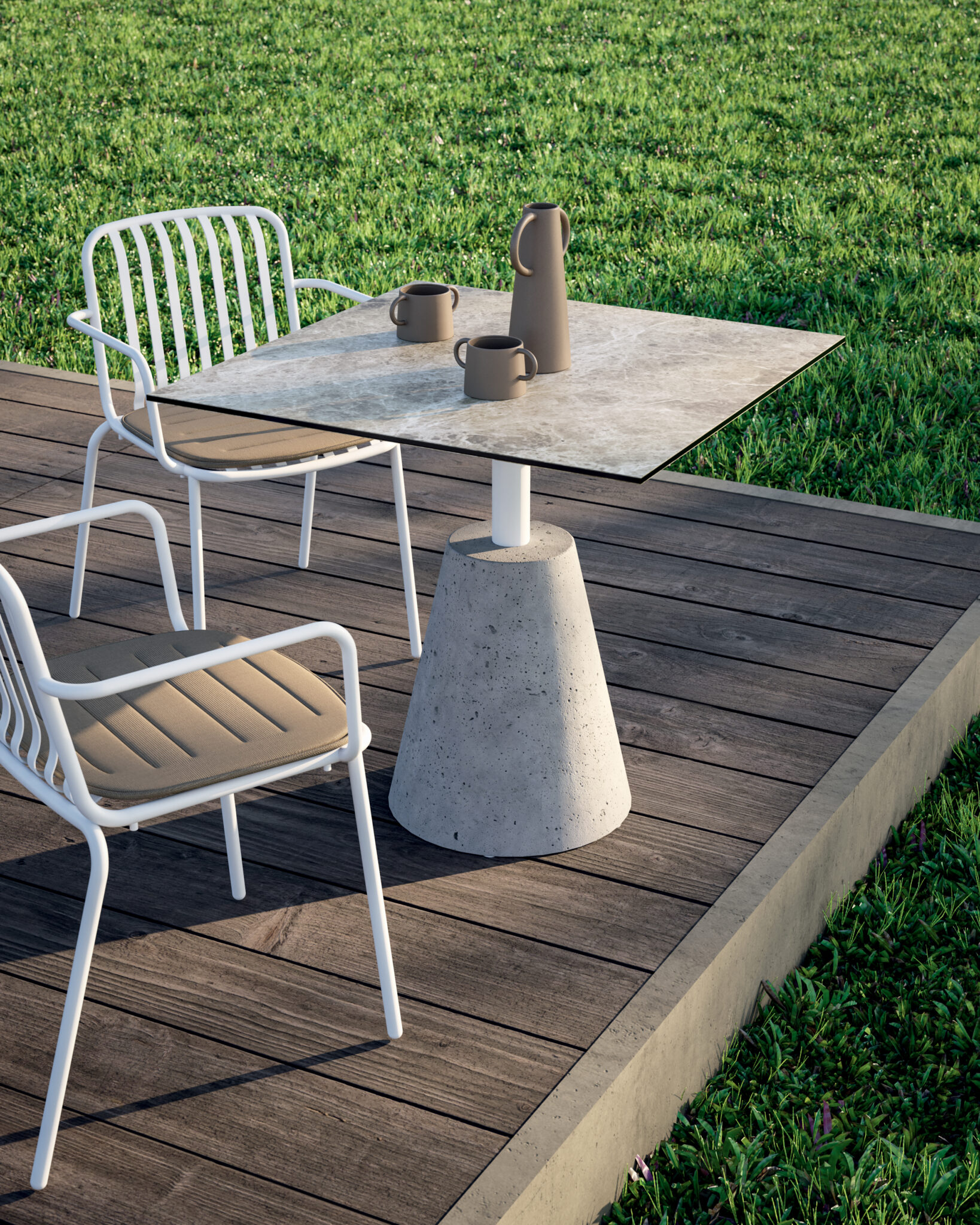 Sedia Stilo con braccioli e Genesis